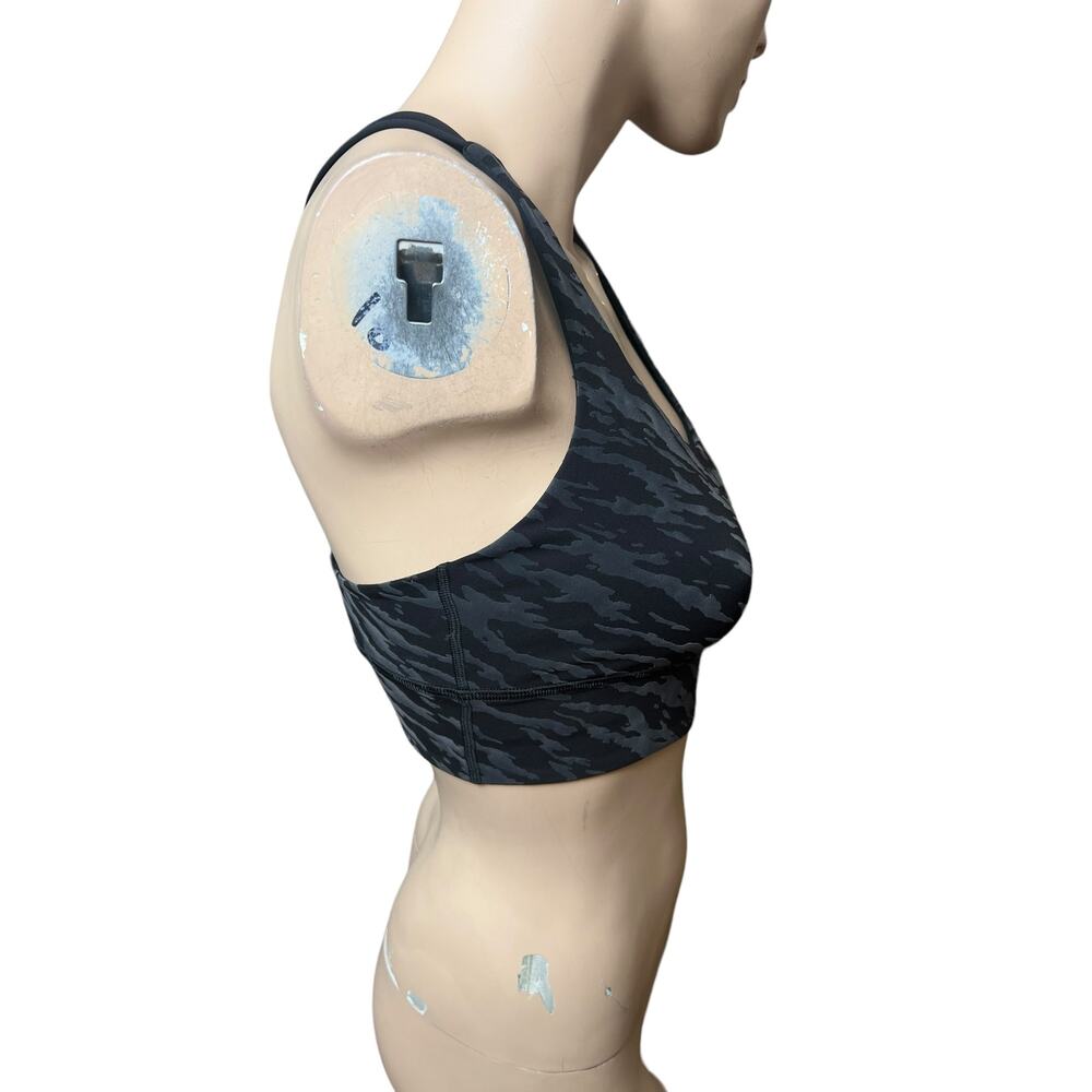 Lululemon Energy Bra Long Line Lunar New Year Size 6 Preowned Good Conditions - Picture 5 of 9